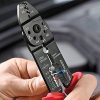 Knipex 97 21 215 B Crimpatrice Nero, Blu, Rosso