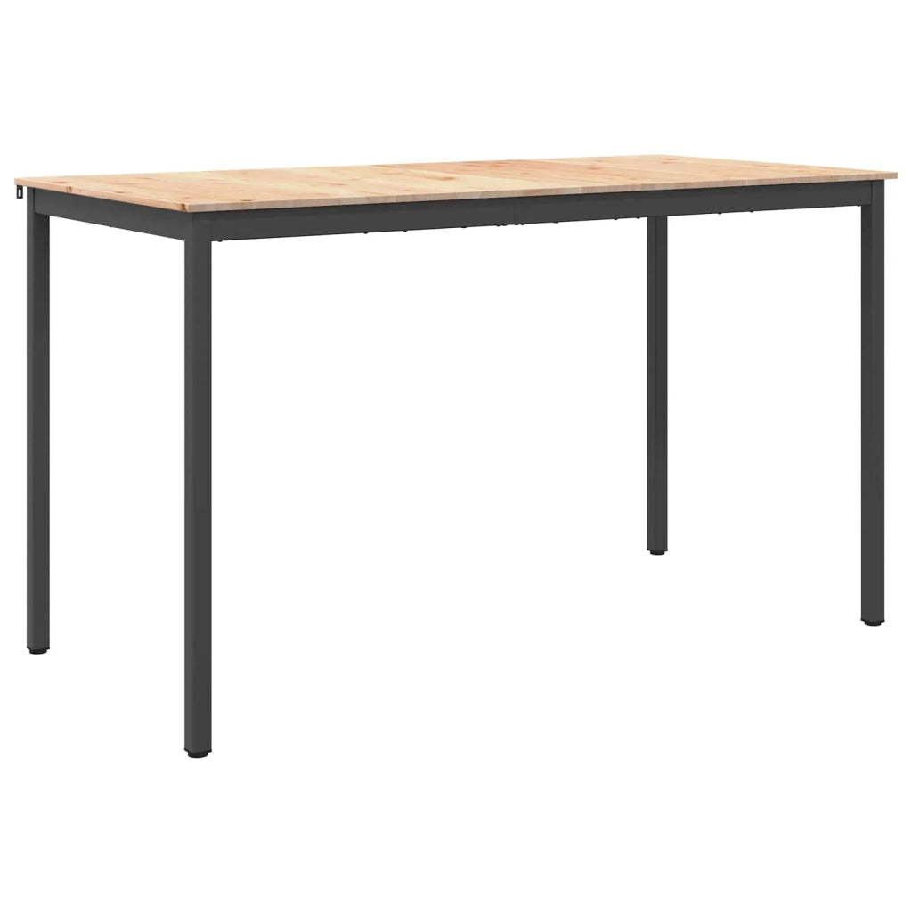 Tavolo da bar Naturale 180 x 90 x 105 cm Pino massello 892811