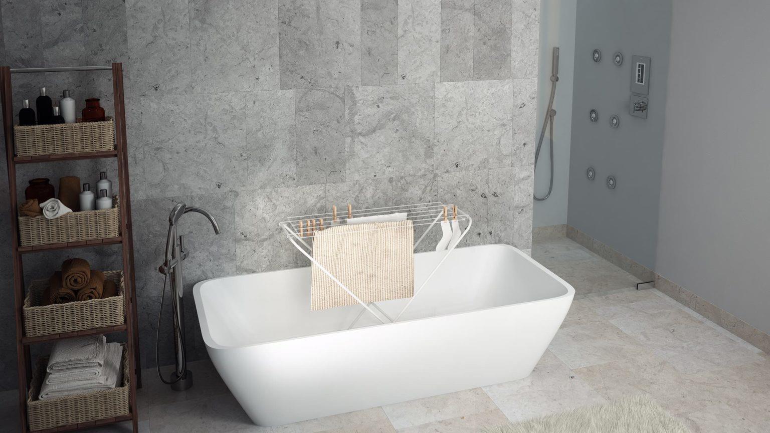 Colombo New Scal Gazzella 6 Stendibiancheria da pavimento Grigio