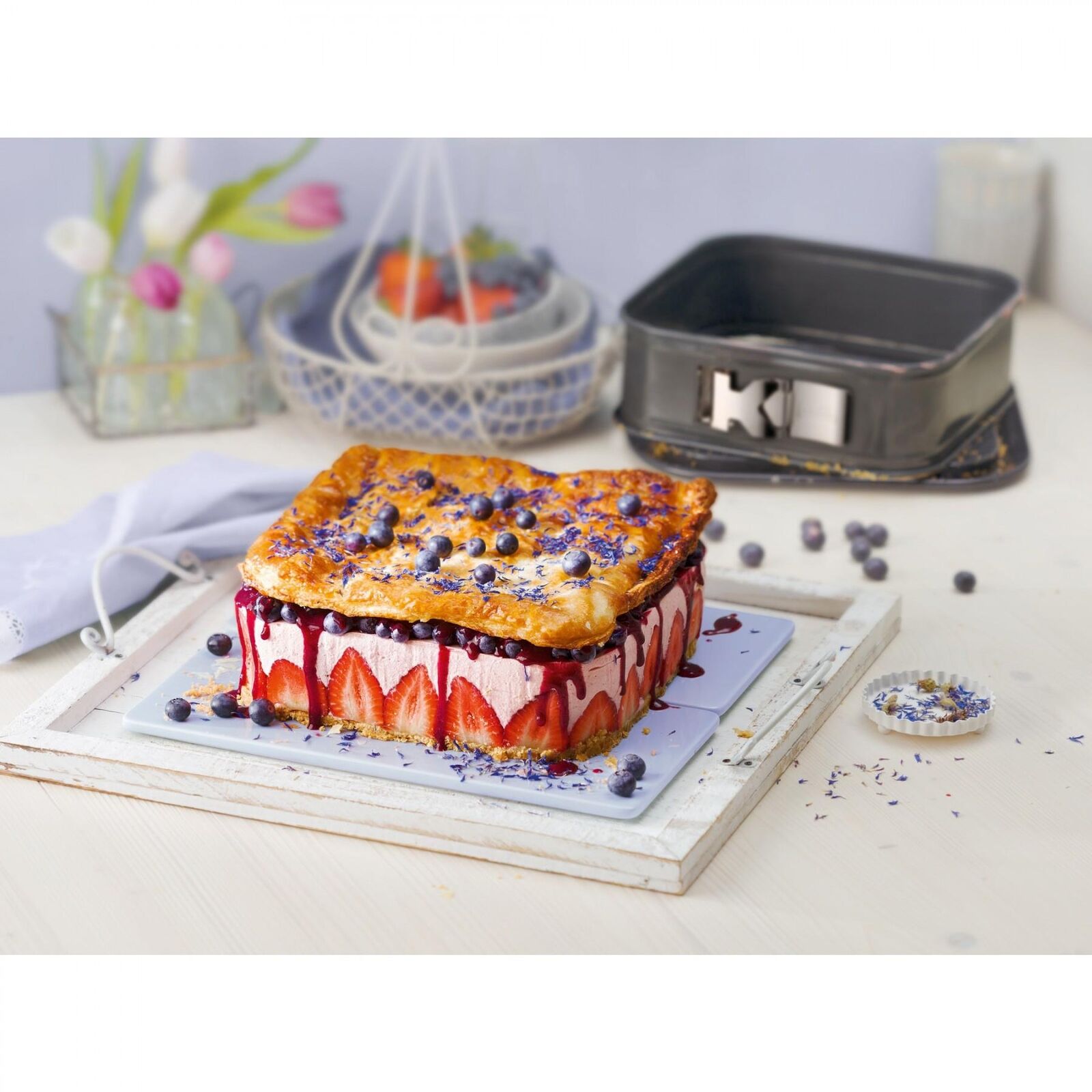 Kaiser 23.0063.8089 stampo da forno Teglia apribile 1 pezzo(i)