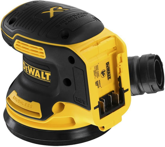 DeWALT DCW210NT-XJ levigatrice portatile Levigatrice orbitale casuale 12000 Giri/min Nero, Giallo