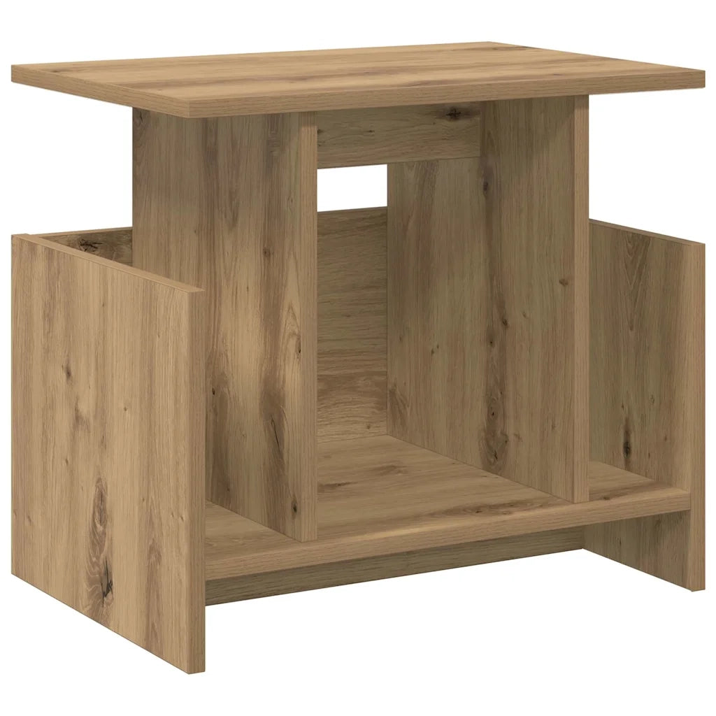 Supporto TV 2 pcs Rovere artigianale 50 x 35 x 45 cm 891015