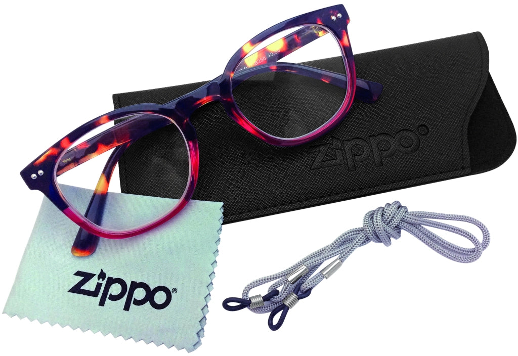 Zippo CUSTODIA+PEZZUOLA+CORDINO PER OCCHIALI DA VISTA