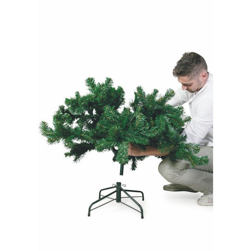 Albero di Natale Tirol 180 cm 627 rami in pvc