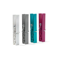 12 Mollette da bucato in  plastica large