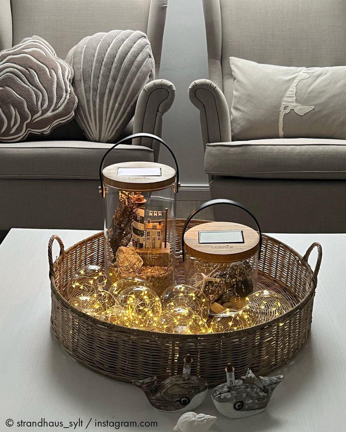 Krinner LUMIX Deco Glass Basic lampada da tavolo LED Trasparente