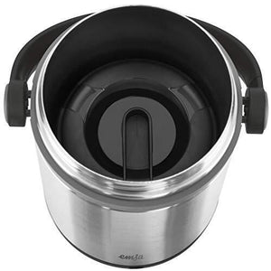 EMSA 509245 recipiente per cibo 1,7 L Antracite, Nero, Acciaio inossidabile