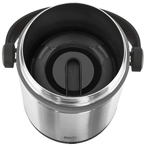 EMSA 509245 recipiente per cibo 1,7 L Antracite, Nero, Acciaio inossidabile