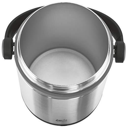 EMSA 509245 recipiente per cibo 1,7 L Antracite, Nero, Acciaio inossidabile