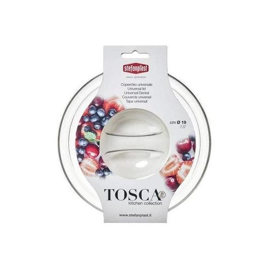 Stefanplast Coperchio 19cm Trasparente Tosca