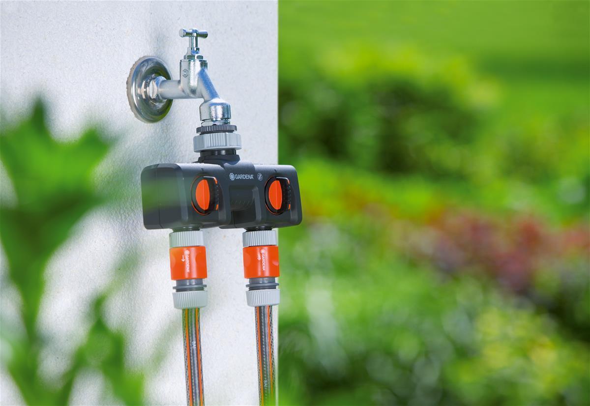 Gardena 8193-20 raccordo e adattatore per tubo Nero, Arancione 1 pz