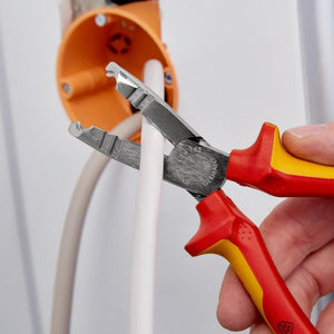 Knipex 13 46 165 pinza spellacavi Rosso, Giallo