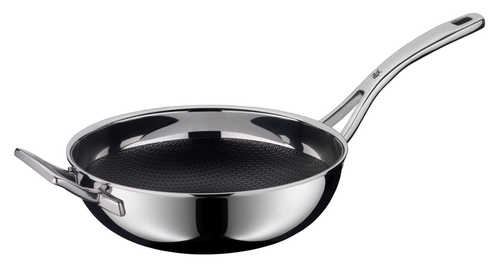 WMF Profi Resist 1756536411 Wok/padella per cottura al salto Rotondo