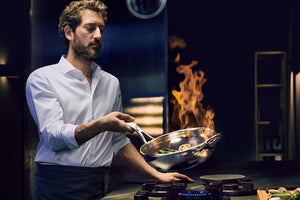 WMF Profi Resist 1756536411 Wok/padella per cottura al salto Rotondo