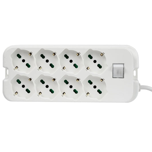 FANTON 47440 prolunghe e multiple 1,5 m 8 presa(e) AC Interno Bianco