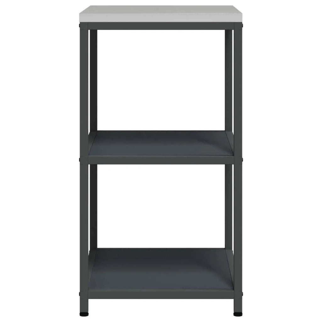 Pensile da cucina | Stoccaggio in cucina HATTEM Antracite 60 x 50 x 92 cm Acciaio