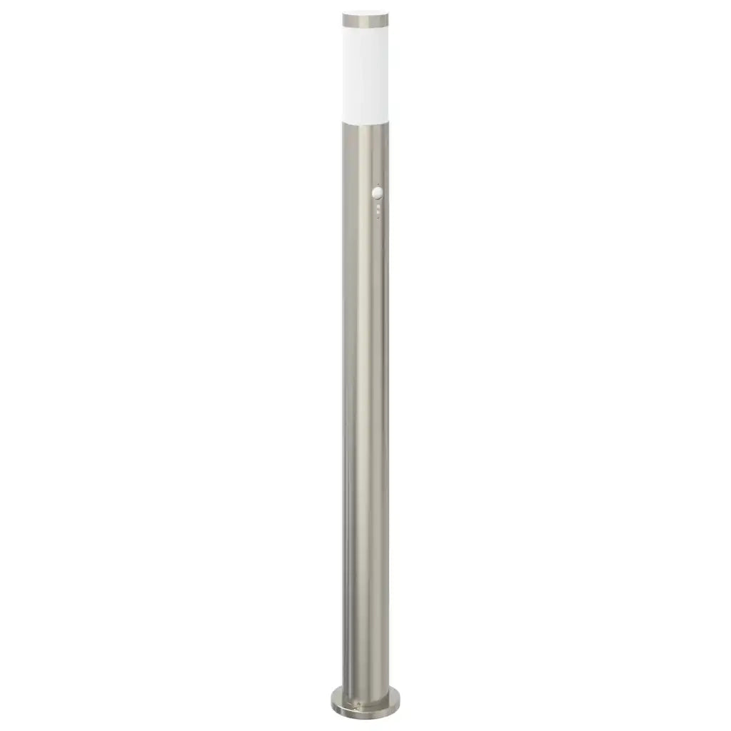 Lampioni a paletto con sensore 3 pz 110 cm Acciaio Inox IP44 4006010