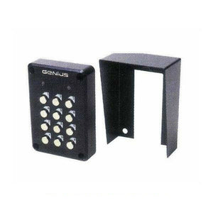 COMBINATORE A TASTIERA 12 TASTI DA ESTERNO ANTIEFFRAZIONE GENIUS JA108 SICUREZZA