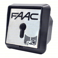 PULSANTE A CHIAVE E DI COMANDO DA INCASSO T21 I FAAC 401015 SISTEMA COMANDO