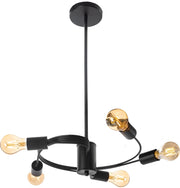 Lampada Da Soffitto Cristallo Loft APP739-5CP