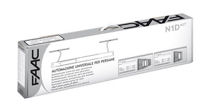 FAAC KIT AUTOMAZIONE PERSIANA 105775 N2D IT Auto Kit Bianco 9010 EX 105741