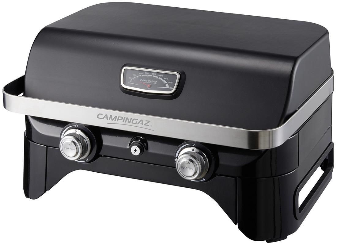 Campingaz Attitude 2100 LX Barbecue Da tavolo Gas Nero, Stainless steel 5000 W