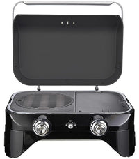 Campingaz Attitude 2100 LX Barbecue Da tavolo Gas Nero, Stainless steel 5000 W