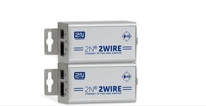 2N 2WIRE-SET OF 2 ADAPTORS convertitore segnale Alluminio, Metallico
