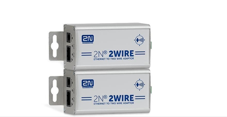 2N 2WIRE-SET OF 2 ADAPTORS convertitore segnale Alluminio, Metallico