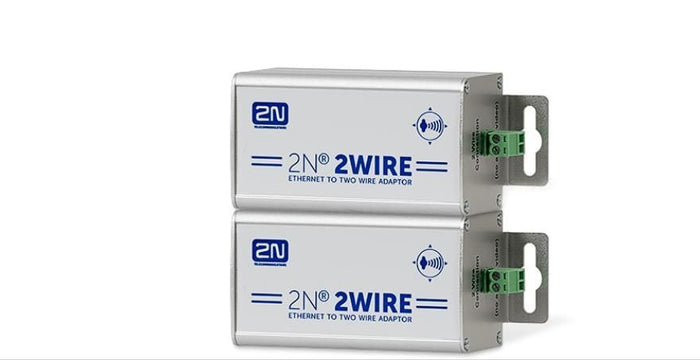 2N 2WIRE-SET OF 2 ADAPTORS convertitore segnale Alluminio, Metallico