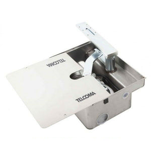 CASSA FONDAZIONE COPERCHIO INOX BOX MOLE 1 TELCOMA BOXMOLE1 CANCELLI BATTENTI