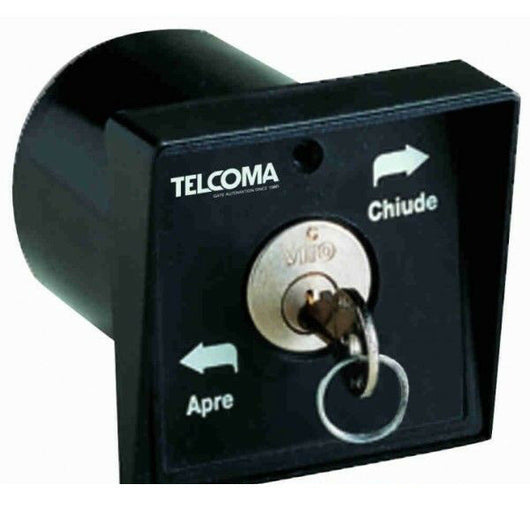 SELETTORE A CHIAVE DA INCASSO IN PLASTICA TELCOMA SELCH ACCESSORI AUTOMATISMI