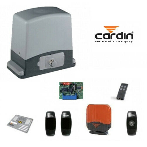 KIT ACE601 24 V FINO A 600 KG TX/RX NOIRE CANCELLI SCORREVOLI TELCOMA KITACE601N