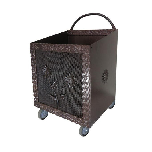 MILLE Portapellet Ruote cm 37x42 h 57 nero