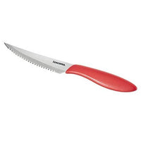 Tescoma Coltello da Bistecca Rosso 12cm 6 Pezzi Presto