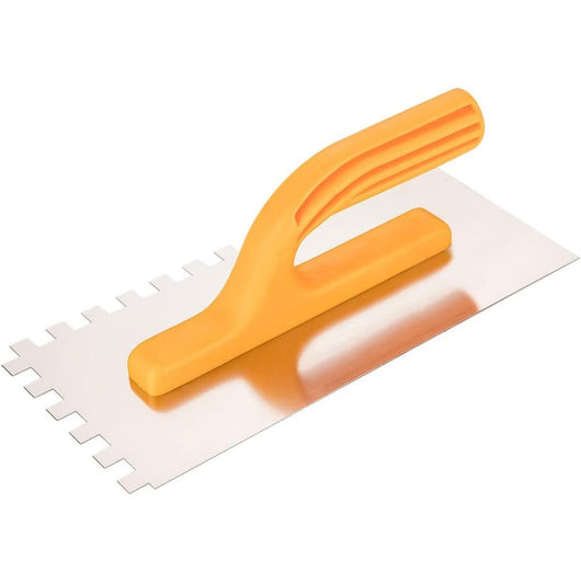 Topex 13a288 frattazzo, dentato, o, 8 x 8 x 8 mm, 280 x 130 mm