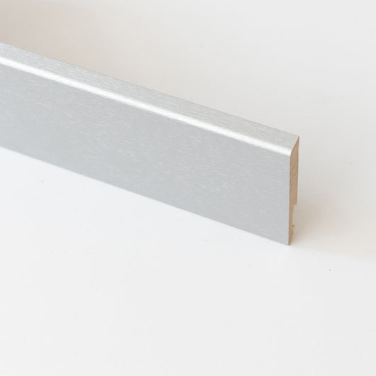 battiscopa in mdf alluminio mm.11/14x80x2400 cod:ferx.2217