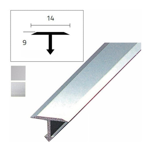 Arcansas Passatoia t all Argento Satinato 90 14x9