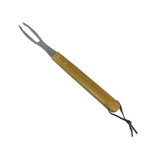 FORCHETTONE CLASSIC 40CM ACCIAIO INOX E LEGNO.