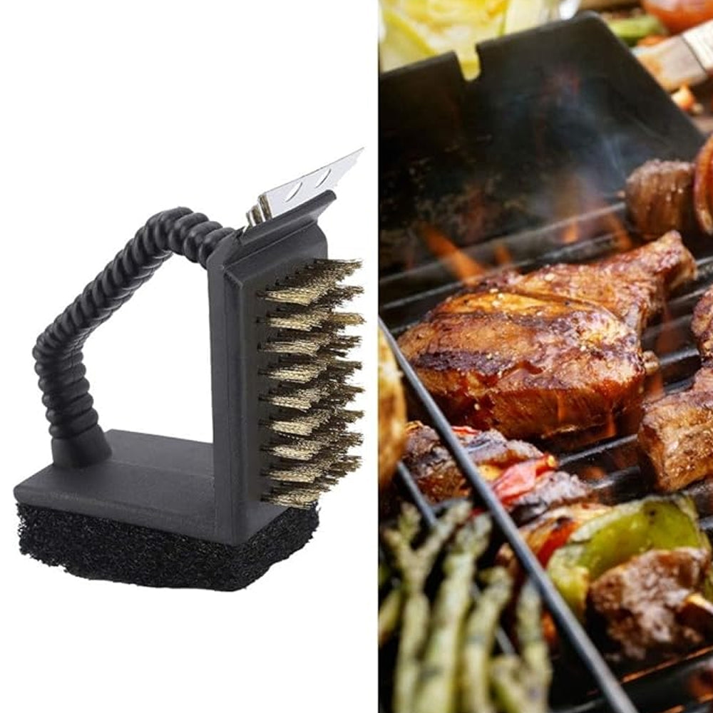 SPAZZOLA PER BBQ 3 FUNZIONI.