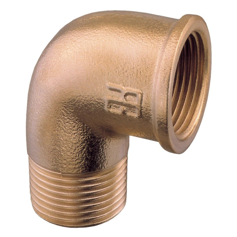 CURVA M-F DA 1/4 BRASS ELBOW 90 2'1/2