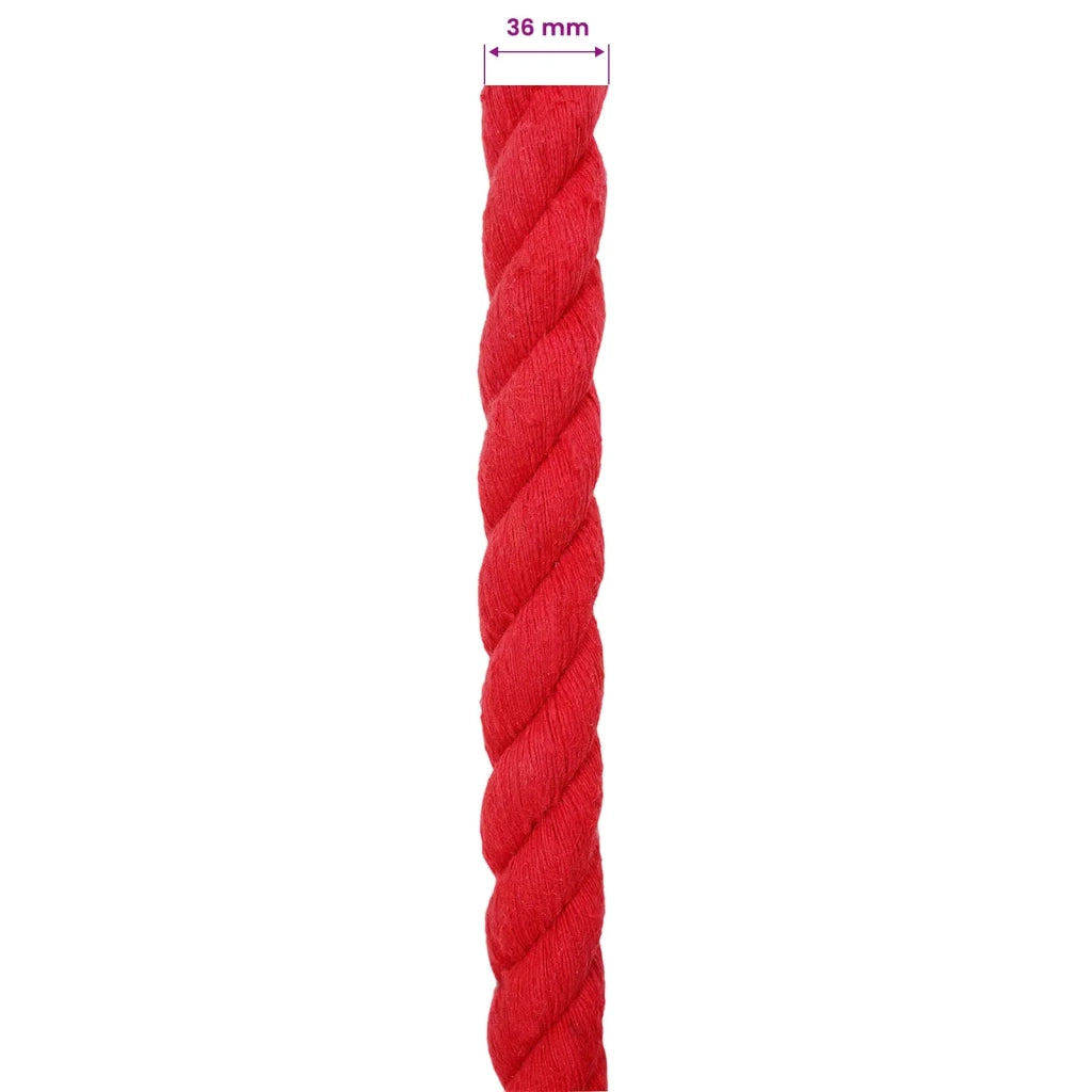 Corda Rosso 3,6 x 3,6 x 2500 cm Cotone 42011932