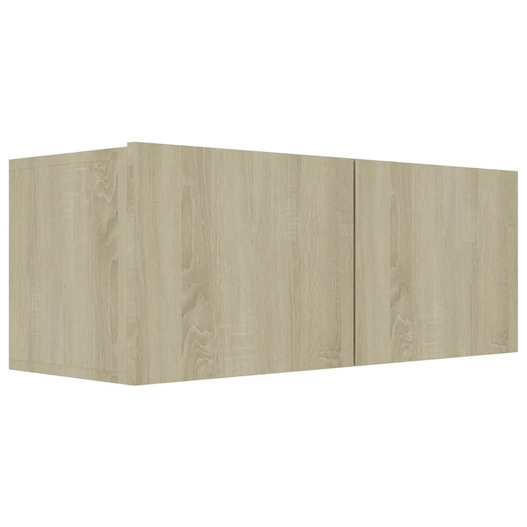 Set Porta TV 4 pz Rovere Sonoma in Truciolato cod mxl 11714