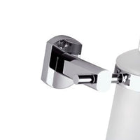 Dispenser in vetro bianco sabbiato - serie forma