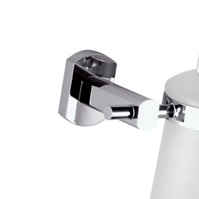 Dispenser in vetro bianco sabbiato - serie forma