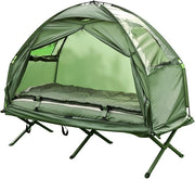 Tenda da Campeggio - Letto da Campo - Sacco da Soggiorno - Cuscino Inflabili - Pompaggio del Cuscino - Dimensioni 194x87x165 cm