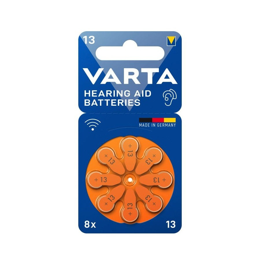 PILA VARTA APPARECCHI ACUSTICI TIPO 13 X8