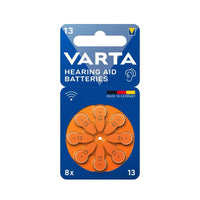 PILA VARTA APPARECCHI ACUSTICI TIPO 13 X8