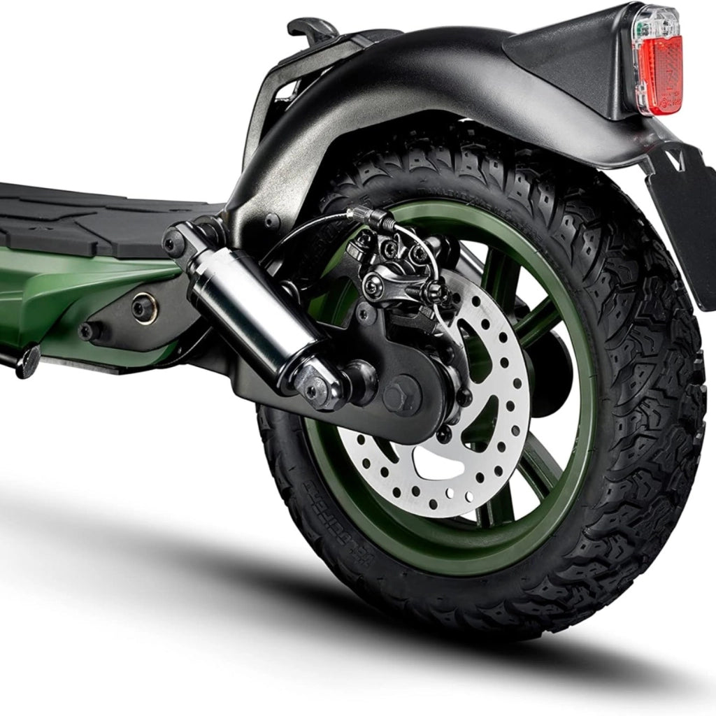 Jeep Adventurer Monopattino Elettrico, Sospensioni Anteriori e Posteriori Motore 350W Freno Elettronico e a Disco App Integrata
