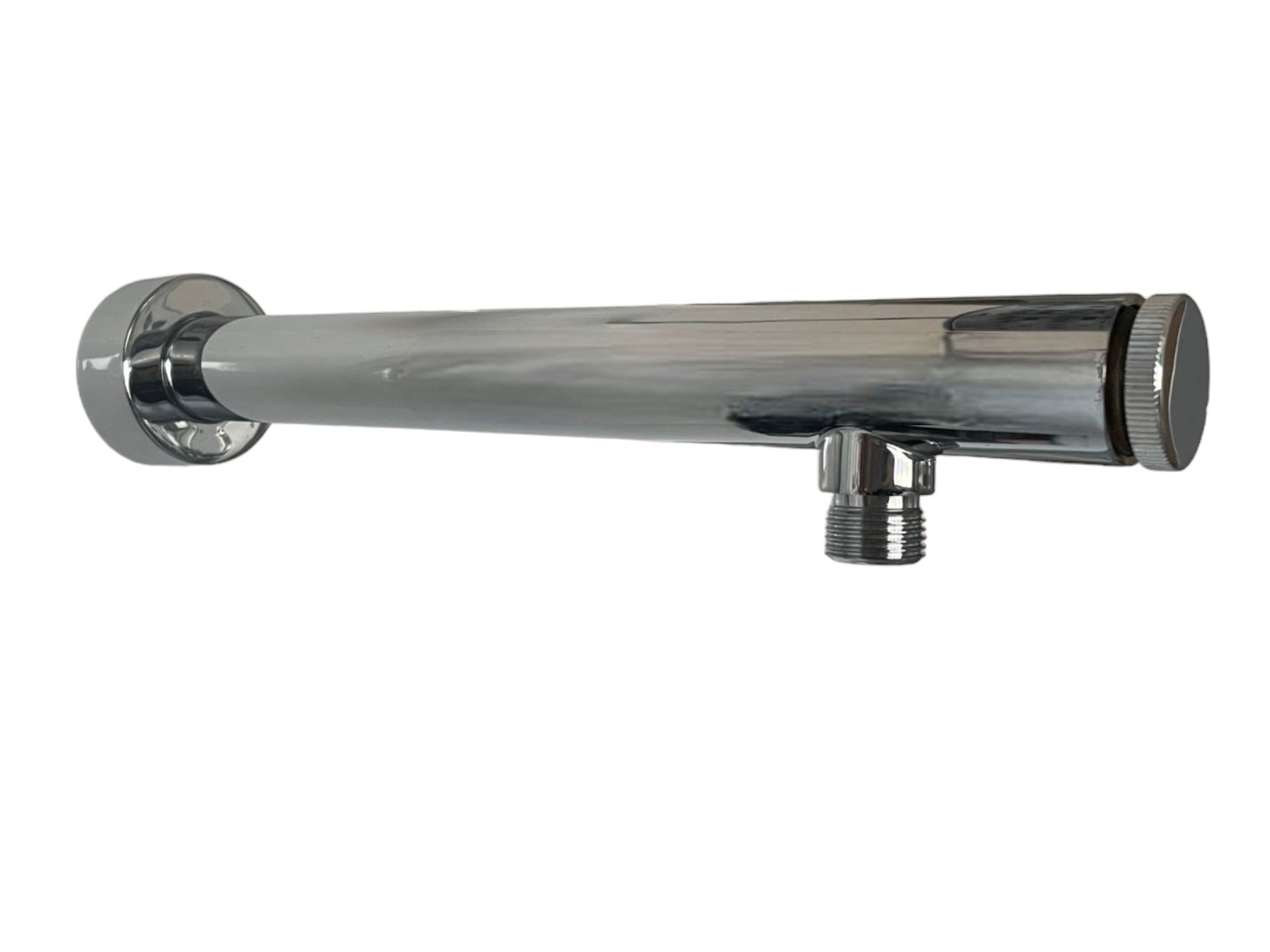 Braccio di sostegno doccia con filtro anti impurità da 40 cm, in ottone pesante